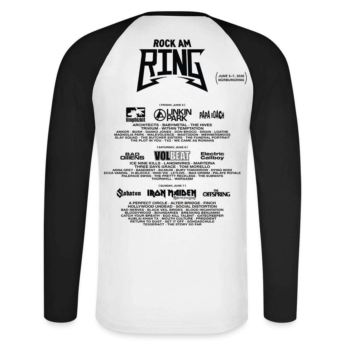 The World Is Mine - Line Up 2026 Unisex Longsleeve