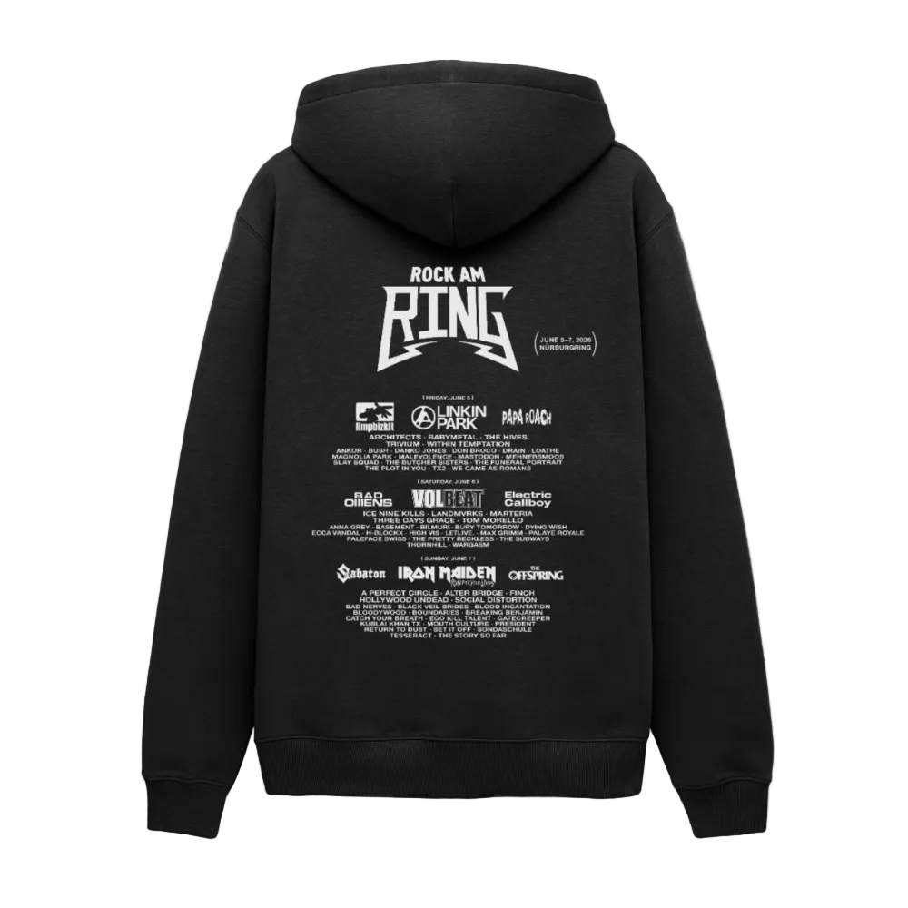 Space Skull - Line Up 2026 Unisex Hoodie - Schwarz