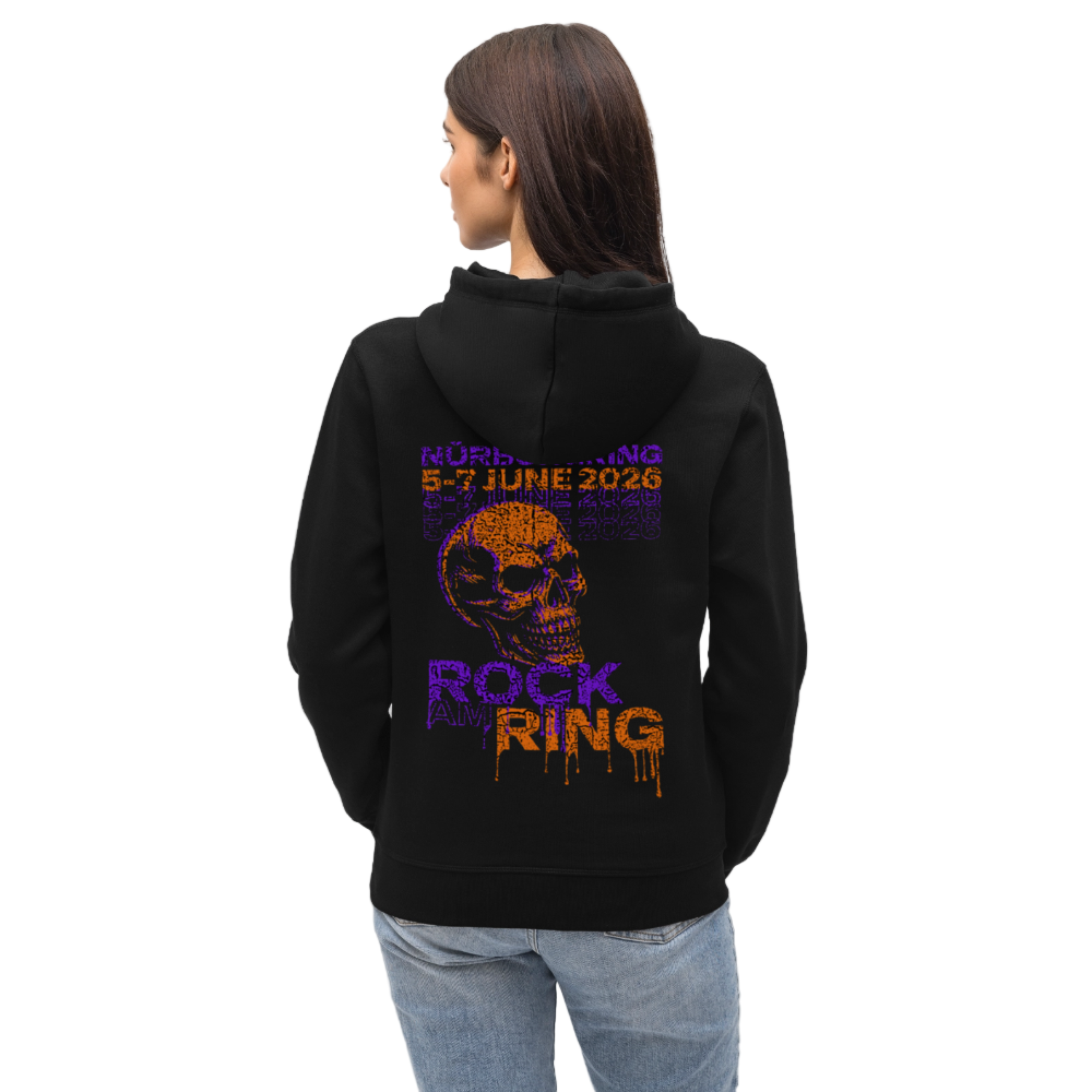 Stanley/Stella Unisex Bio-Hoodie DRUMMER - Schwarz