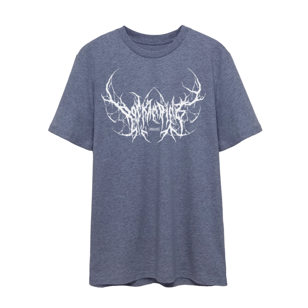 White Death Classic Unisex T-Shirt - Dunkelblau meliert