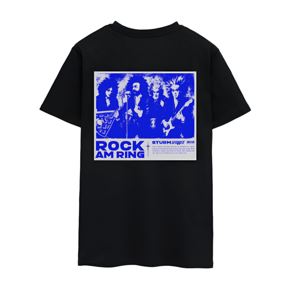 Sturmwaffel x Rock am Ring - Unisex T-Shirt - Schwarz