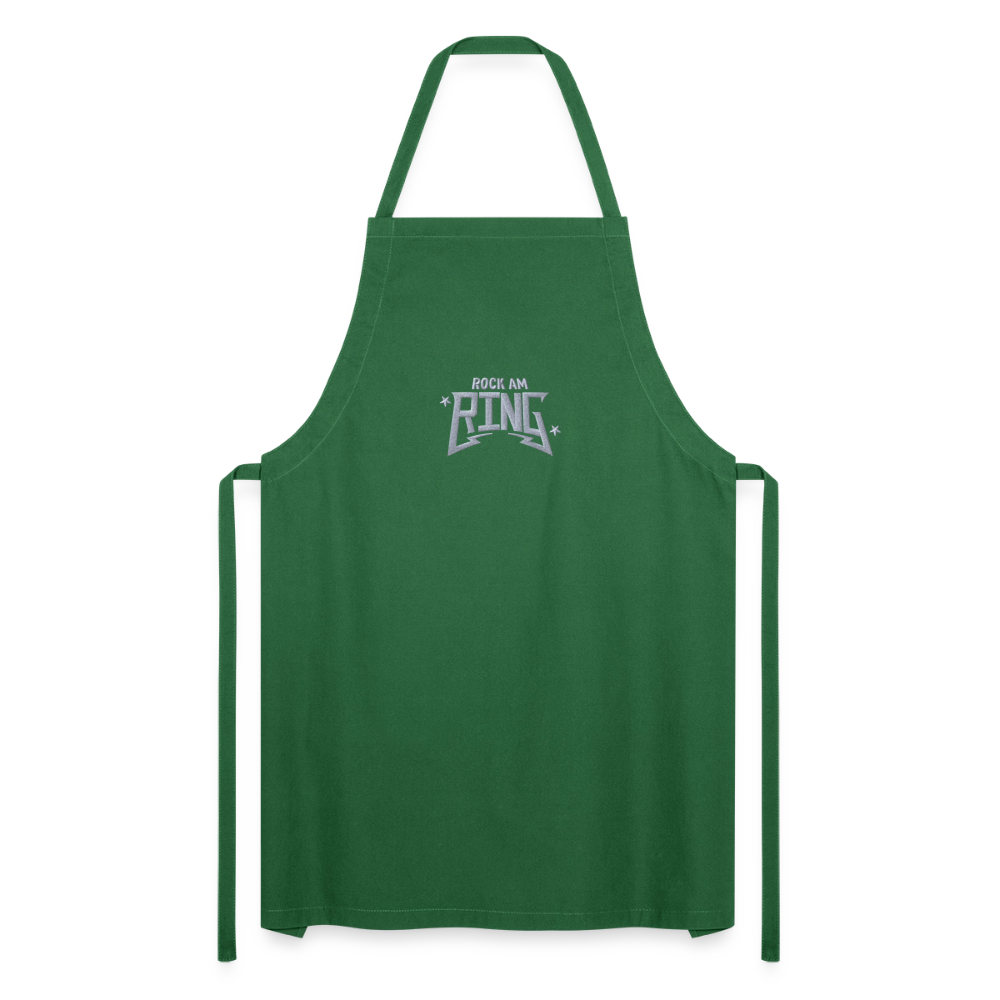 Rock Chef - Schürze mit weißem Stick - Grün
