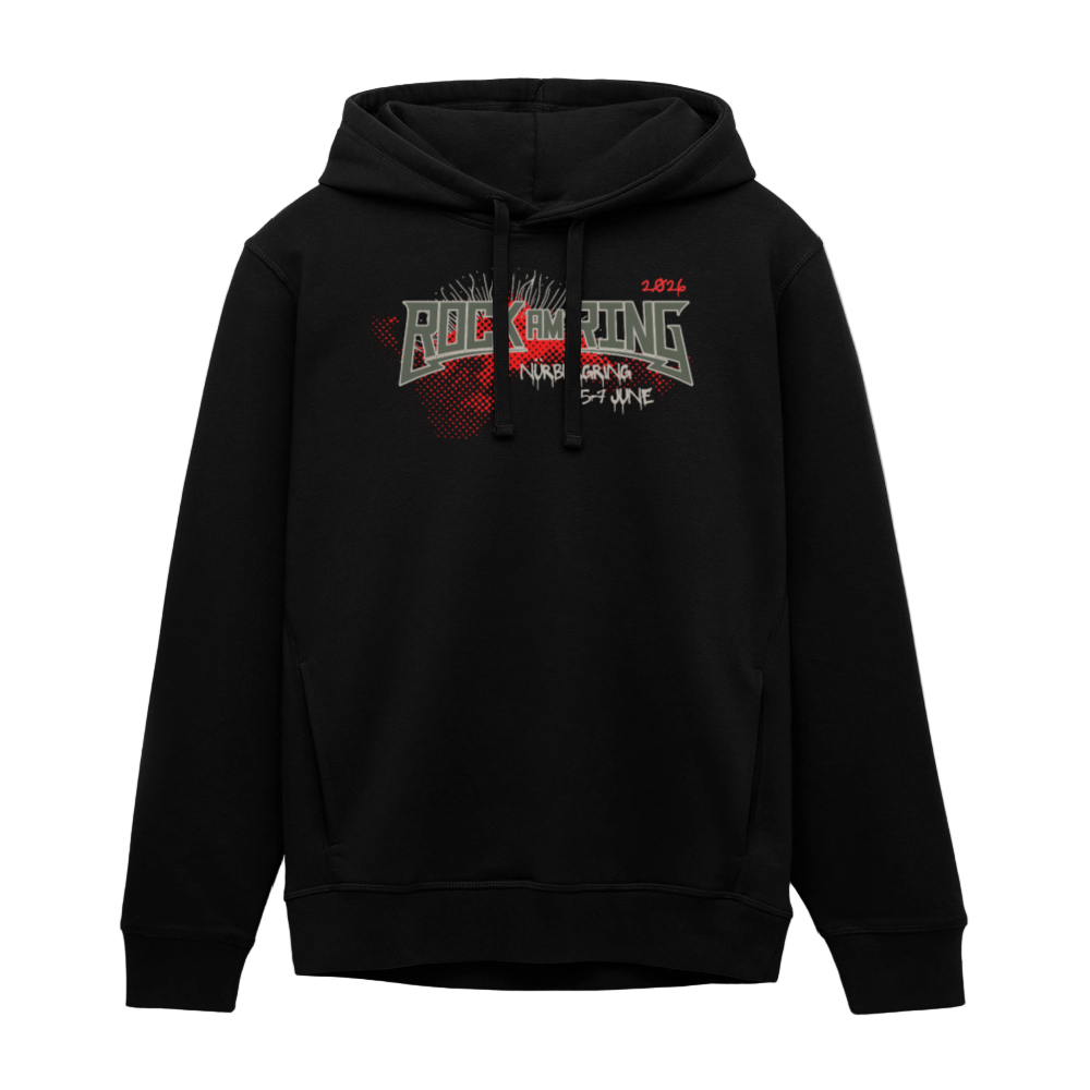 Rebelmas - Organic Unisex Hoodie - Schwarz
