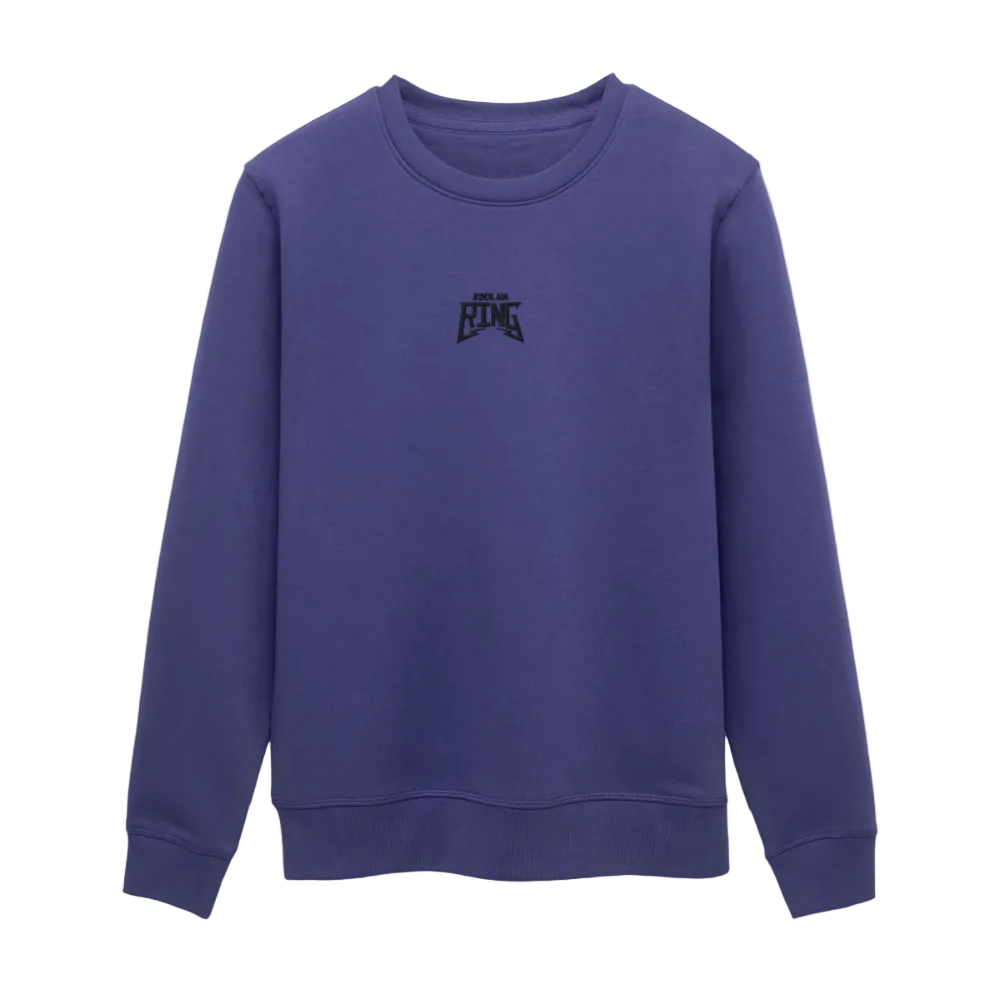 Essential Unisex Organic Sweatshirt - schwarzer Stick - Dämmerung