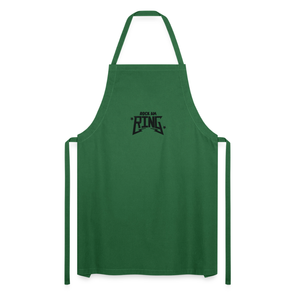 Rock Chef - Schürze mit schwarzem Stick - Grün