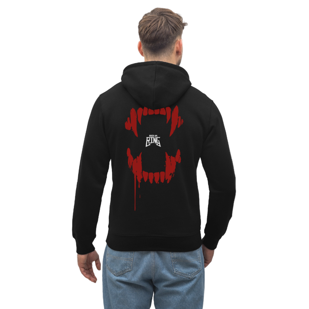 Stanley/Stella Unisex Bio-Hoodie DRUMMER - Schwarz
