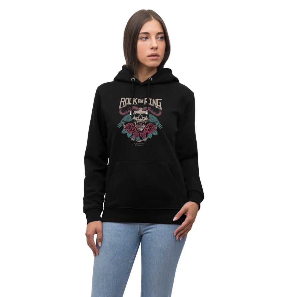 Devils Tongue - Unisex Line Up Hoodie - Schwarz