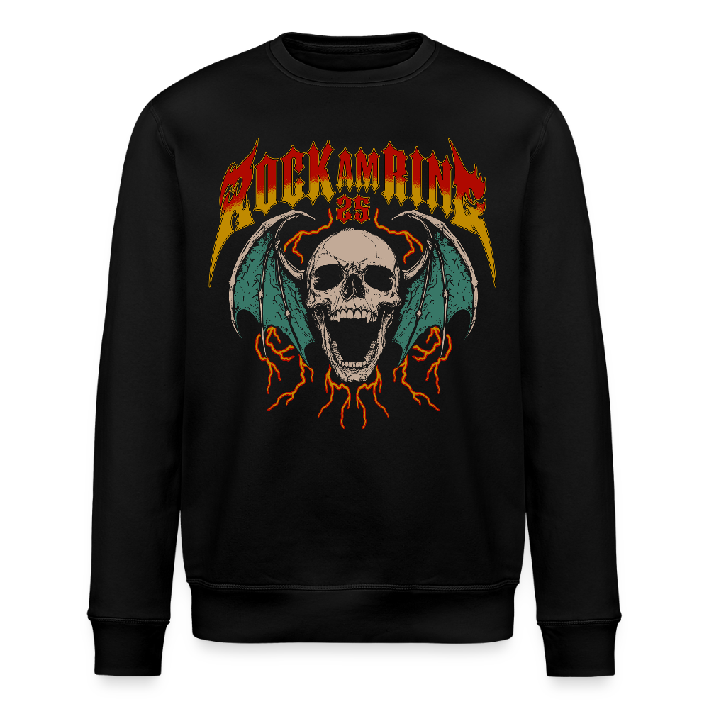 Bat Skull Classic Unisex Sweater - Schwarz