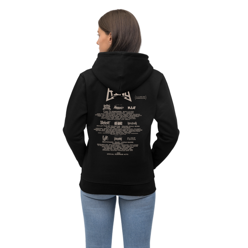 Devils Tongue - Unisex Line Up Hoodie - Schwarz