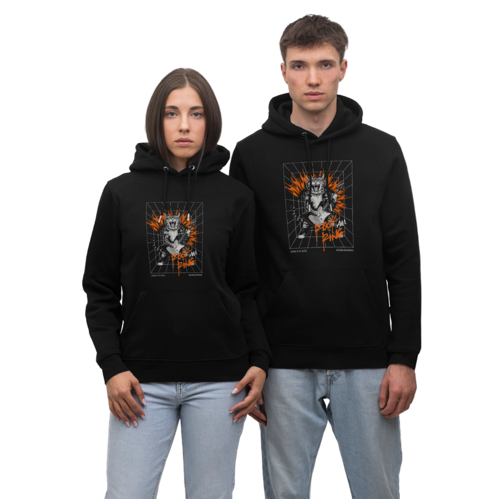Metal Cat - Unisex Hoodie - Schwarz