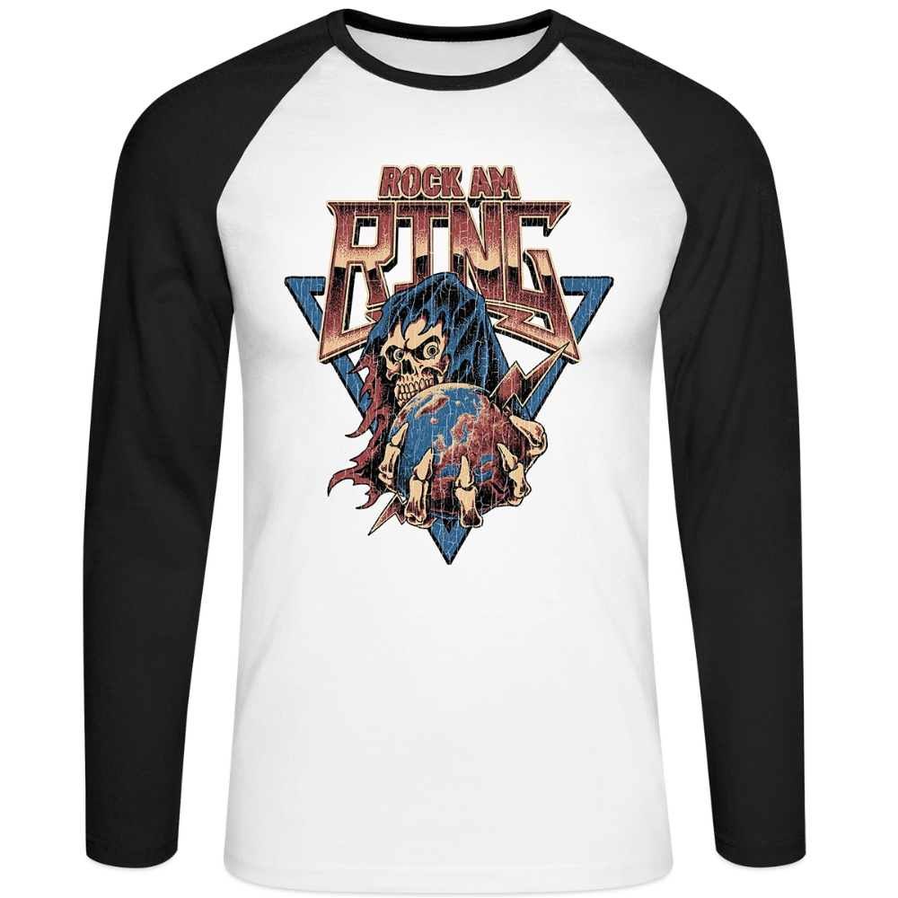 The World Is Mine - Line Up 2026 Unisex Longsleeve - Weiß/Schwarz