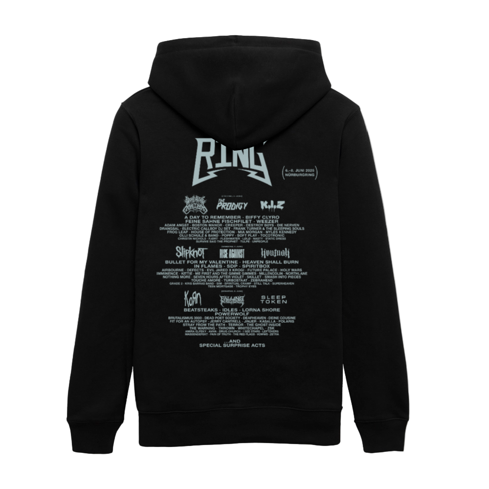 Reaper - Unisex Line Up Hoodie - Schwarz