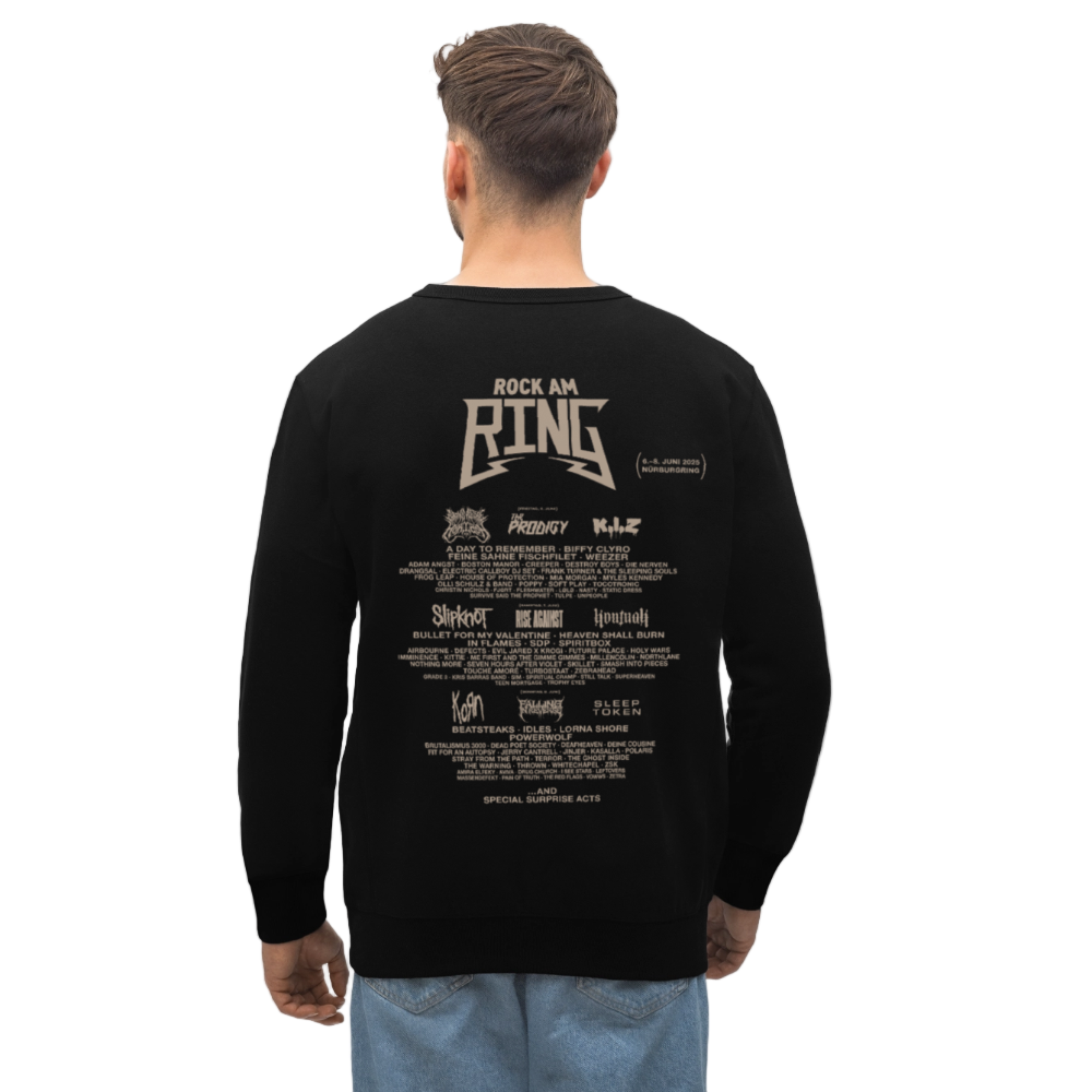 Bat Skull Classic Unisex Sweater - Schwarz