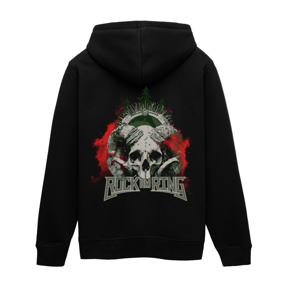 Rebelmas - Organic Unisex Hoodie - Schwarz