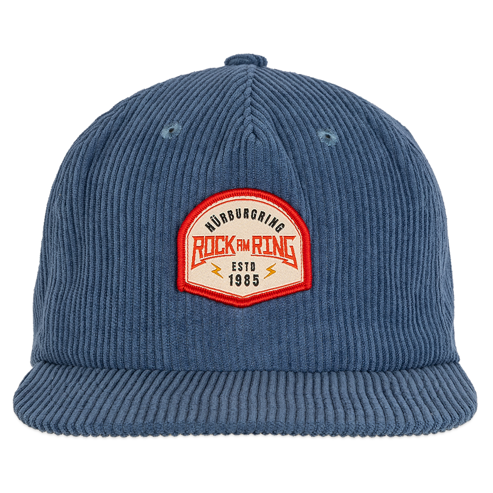 RAR25 Cord Cap - Jeansblau