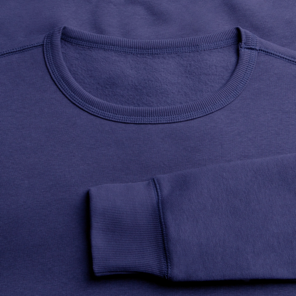 Essential Unisex Organic Sweatshirt - weißer Stick - Dämmerung