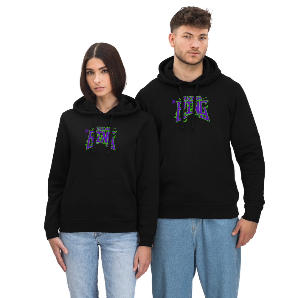Stanley/Stella Unisex Bio-Hoodie DRUMMER - Schwarz
