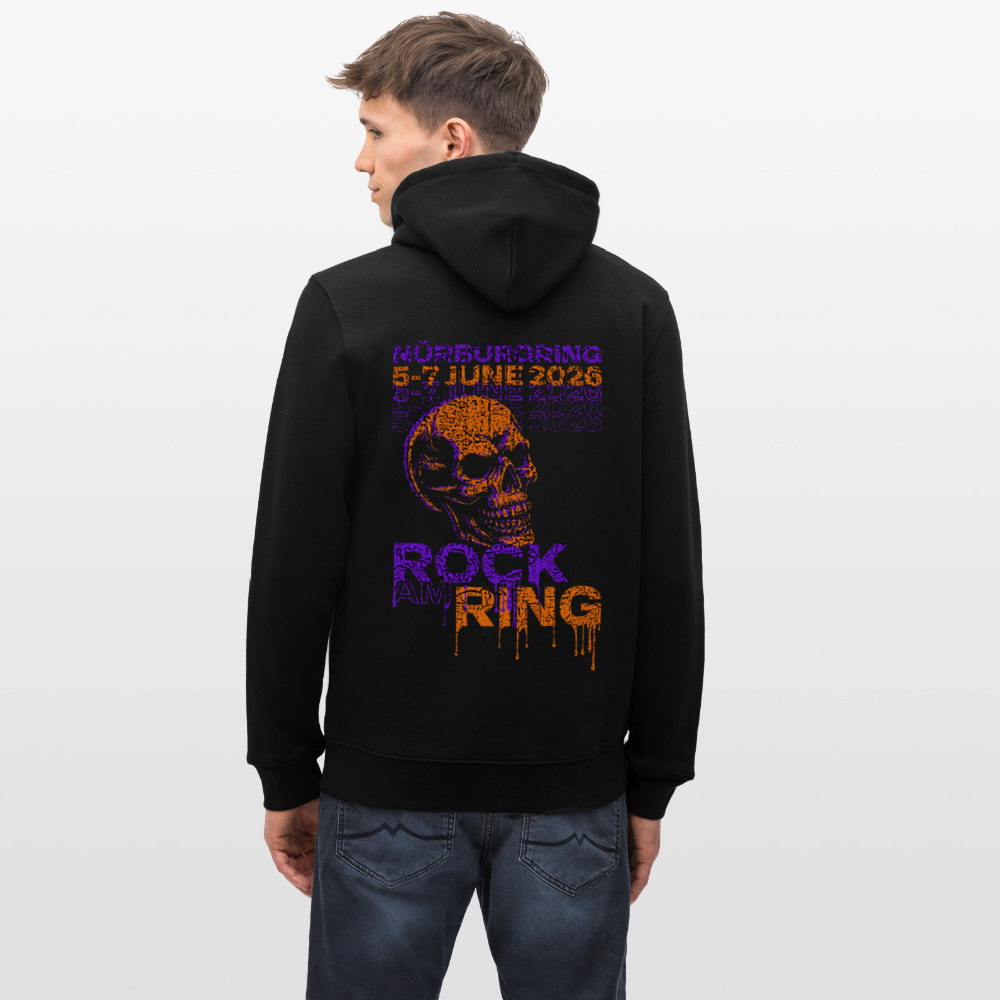 The Ring Haunts You - Unisex Organic Hoodie - Schwarz