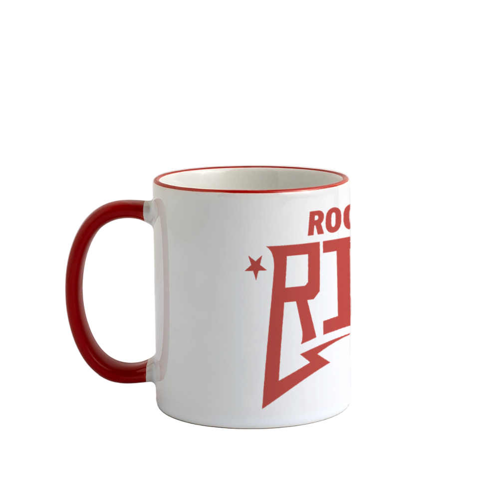 Tasse - Xmas Edition rot - Weiß/Rot