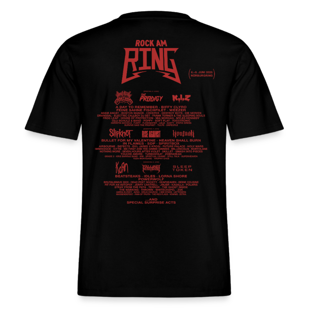 RAR25 Devil Horns Hand - Unisex T-Shirt - Schwarz