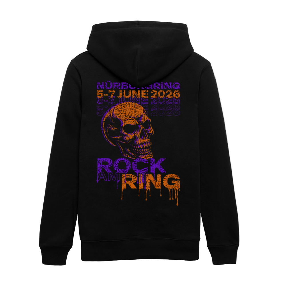 The Ring Haunts You - Unisex Organic Hoodie - Schwarz