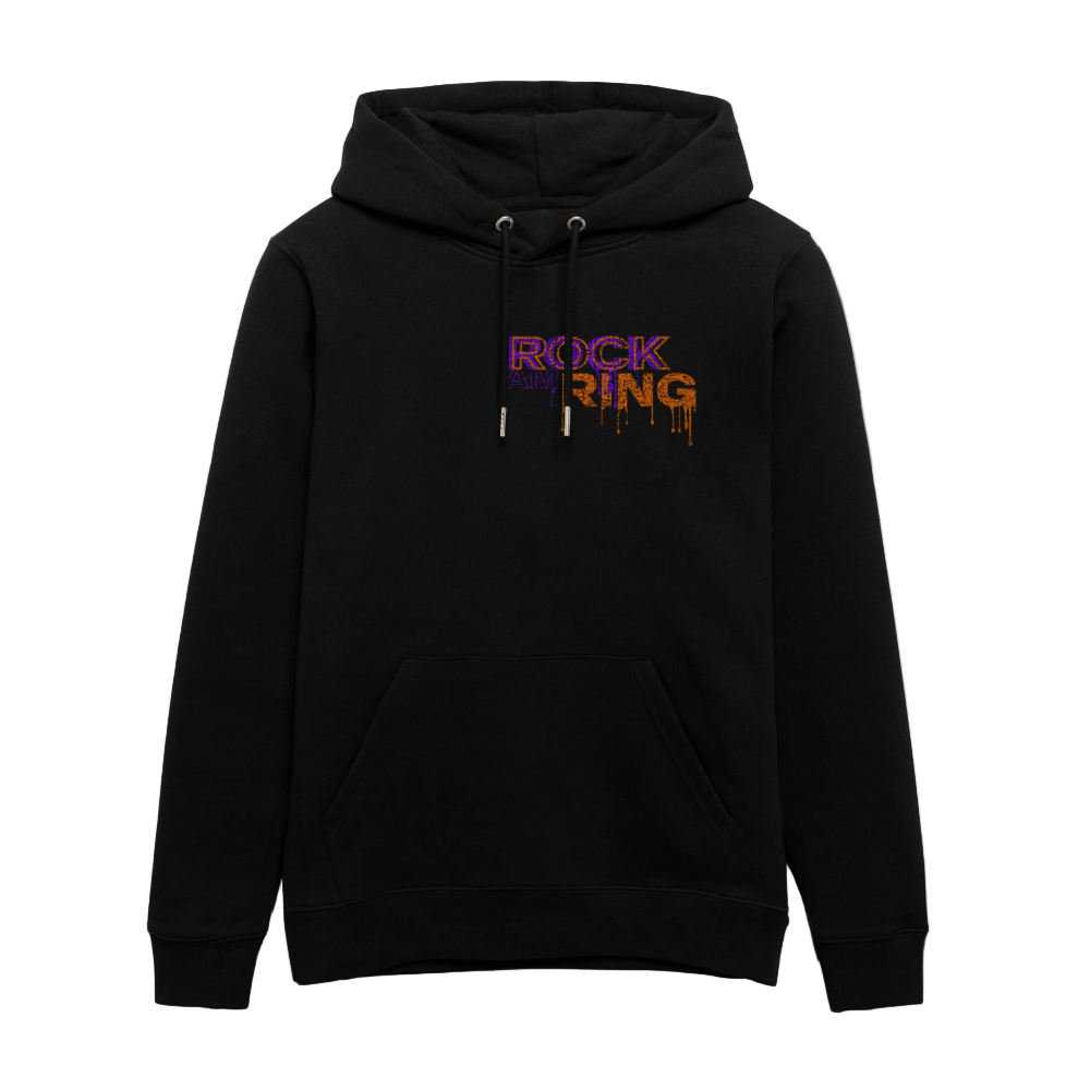 The Ring Haunts You - Unisex Organic Hoodie - Schwarz
