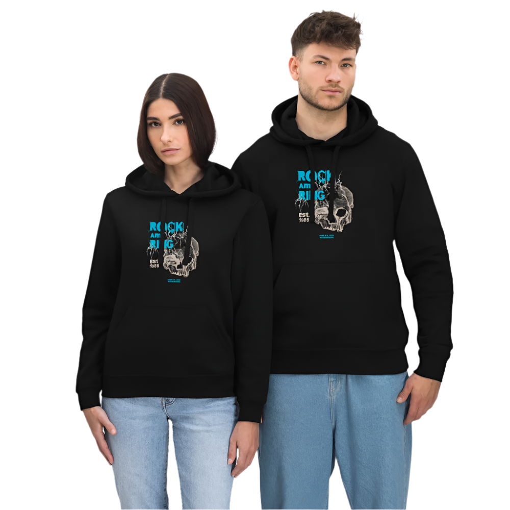 Celebrate the Legends - Unisex Bio-Hoodie - Schwarz