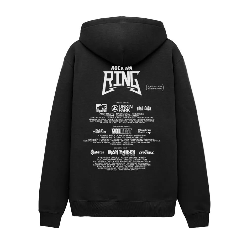 Classic Logo - Line Up 2026 Unisex Hoodie - Schwarz