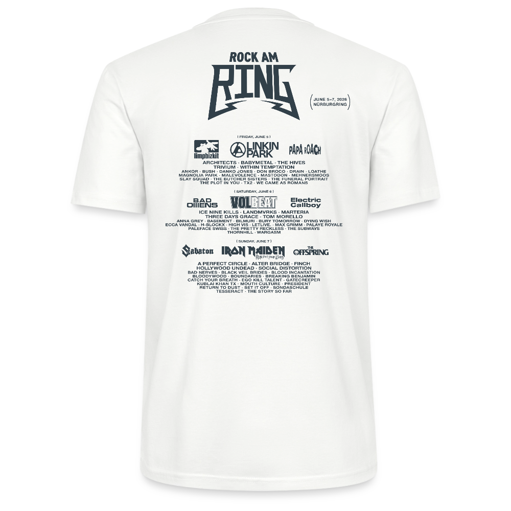 Chalice - Line Up 2026 Unisex T-Shirt - Weiß