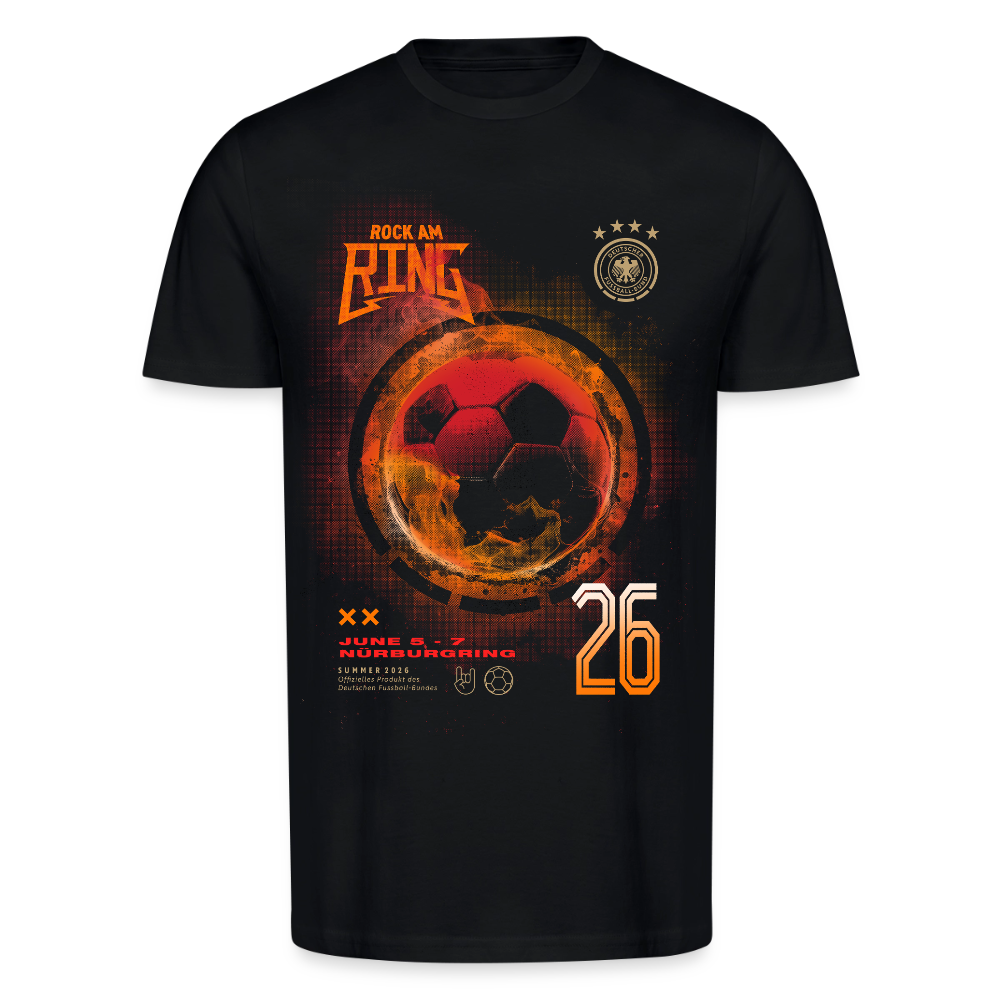 Kickoff 2026 - schwarzes Unisex Organic T-Shirt - Schwarz