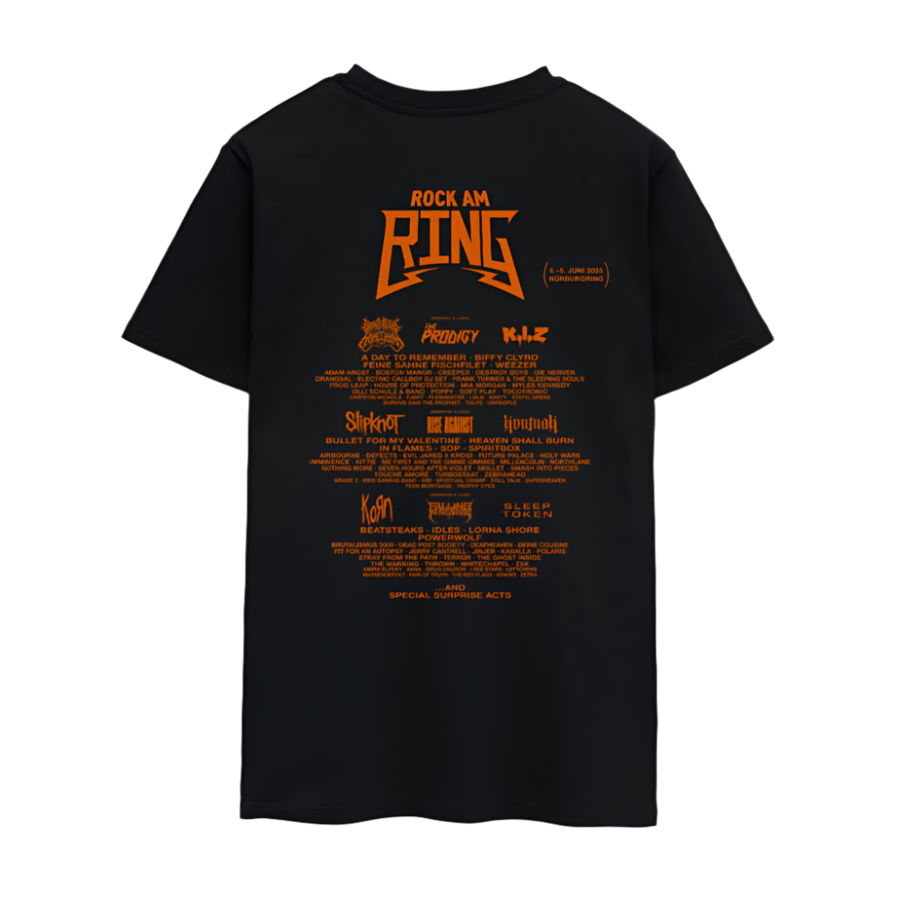 Glow in the deep (40 Anniversary) - Unisex Line Up T-Shirt - Schwarz