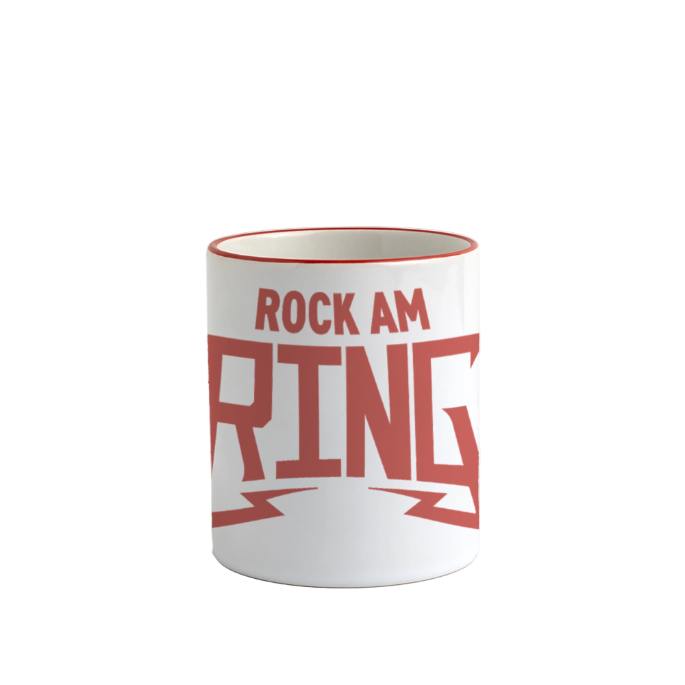 Tasse - Xmas Edition rot - Weiß/Rot