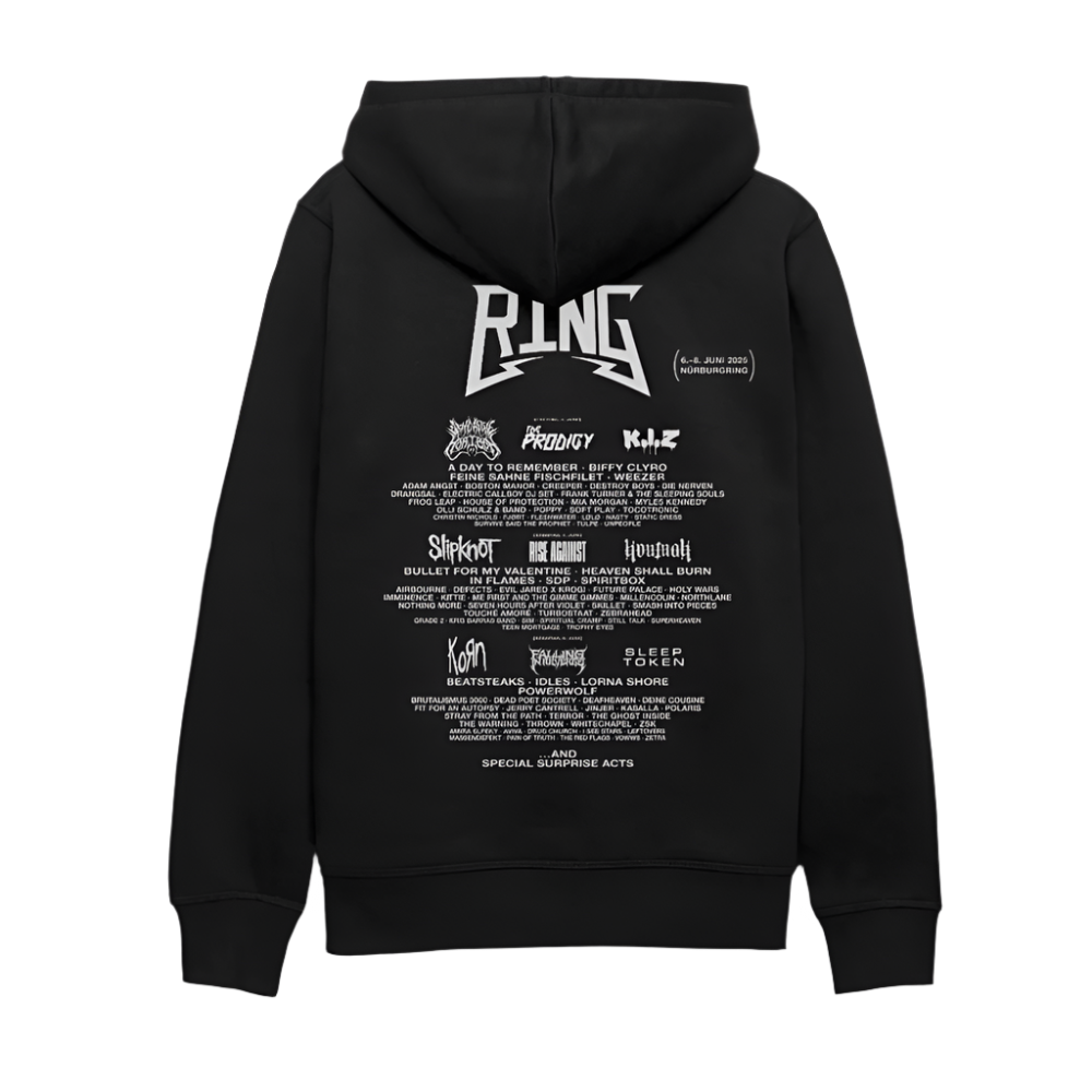 Punisher - Unisex Line Up Hoodie - Schwarz