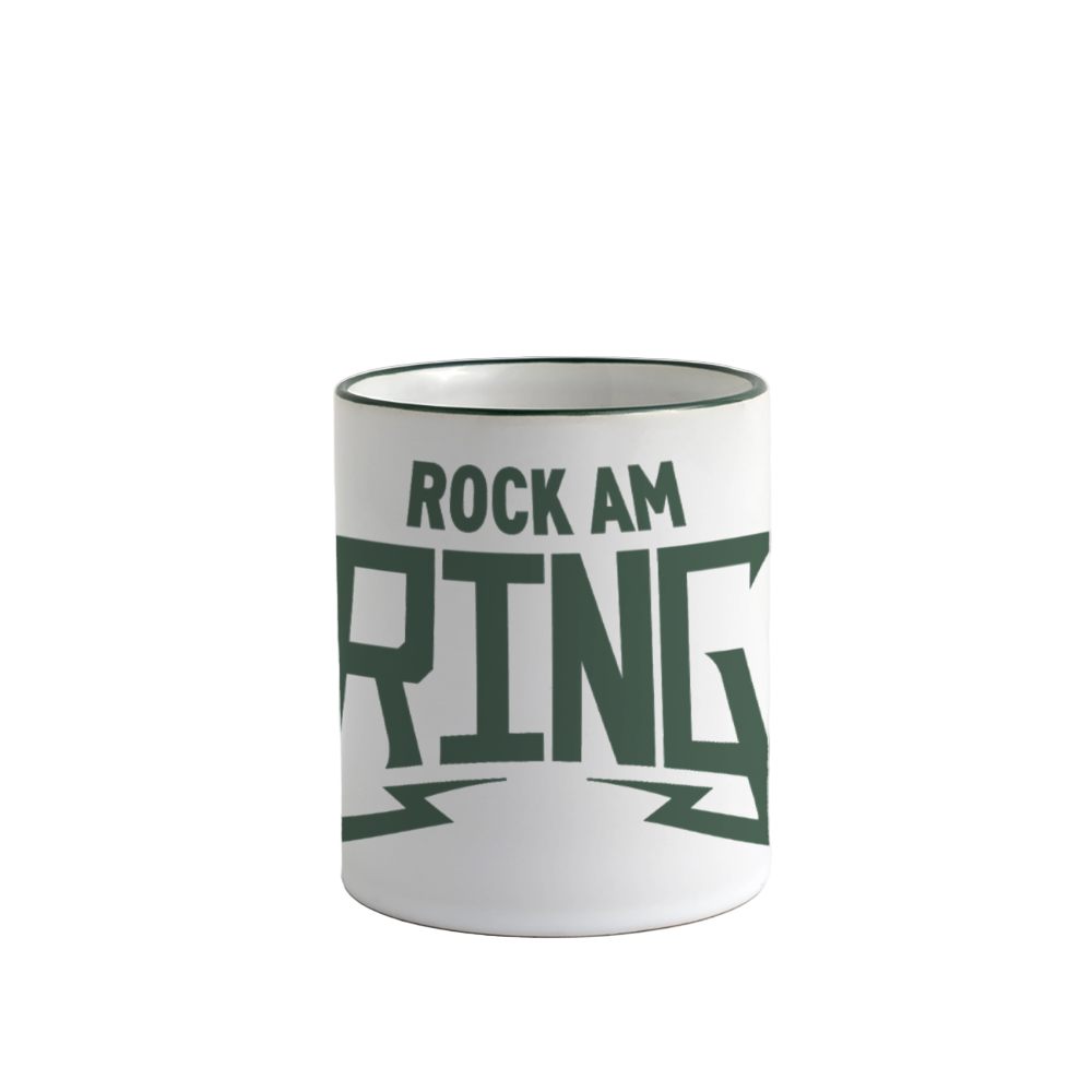 Tasse - Xmas Edition grün - Weiß/Dunkelgrün