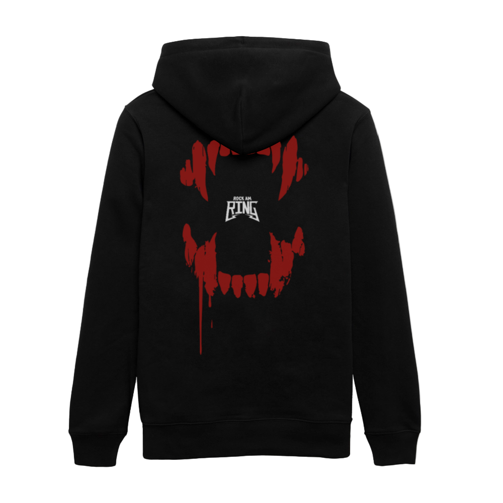 Vampire Bite - Unisex Organic Hoodie - Schwarz