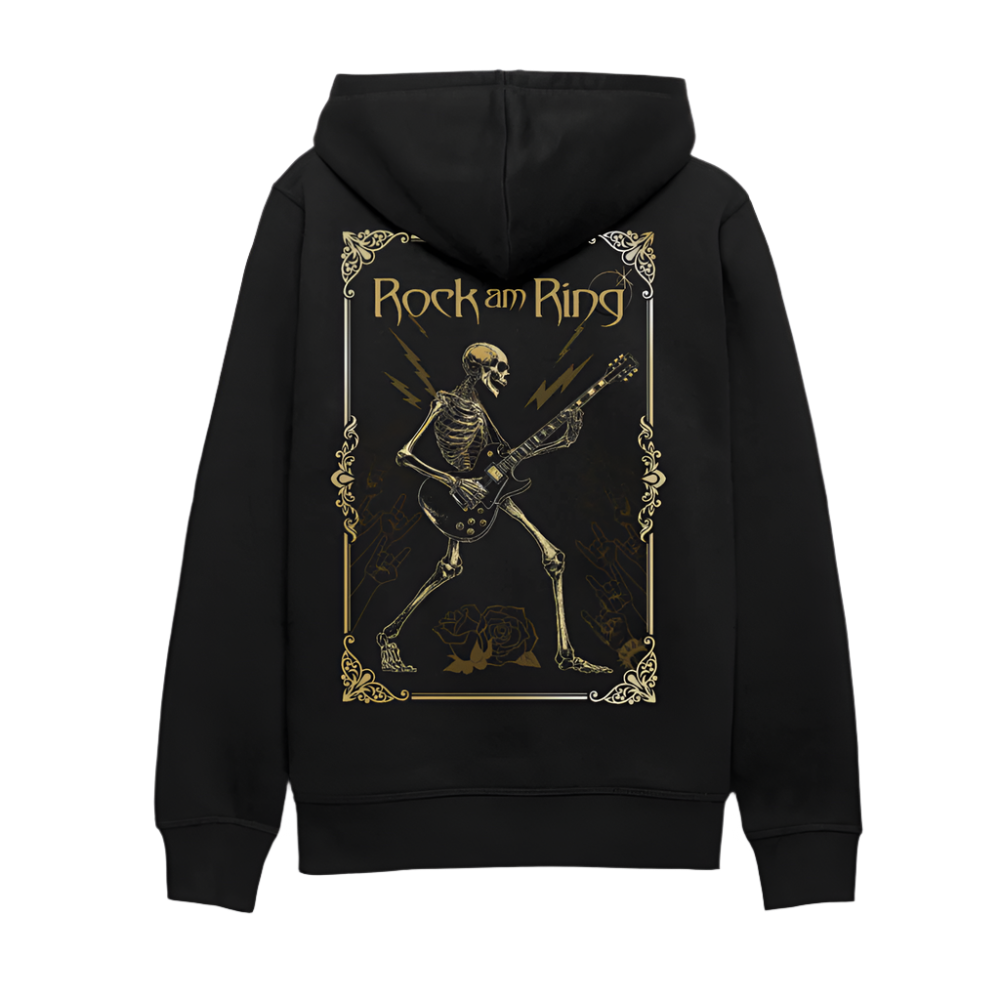 Der Gitarrist - Unisex Organic Hoodie - Schwarz