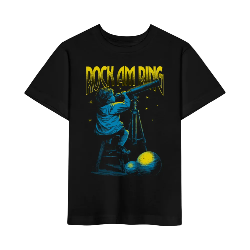 Stargazing - Line Up 2026 Kids T-Shirt - Schwarz