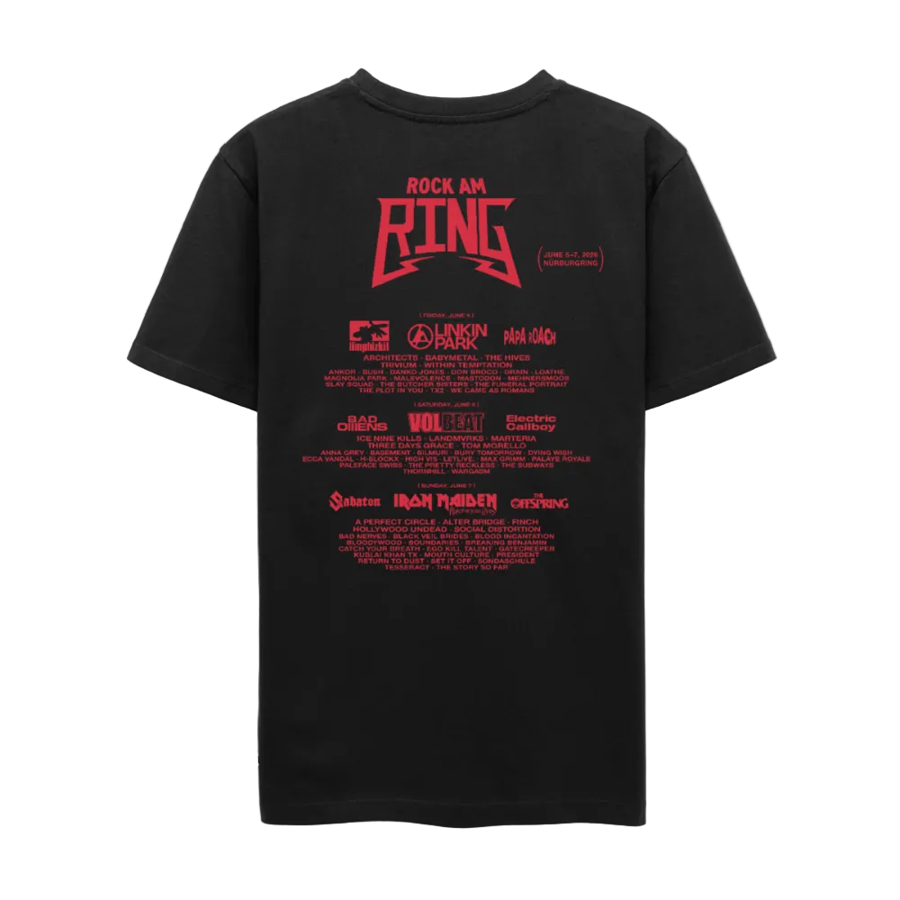 Moon - Line Up 2026 Unisex T-Shirt - Schwarz