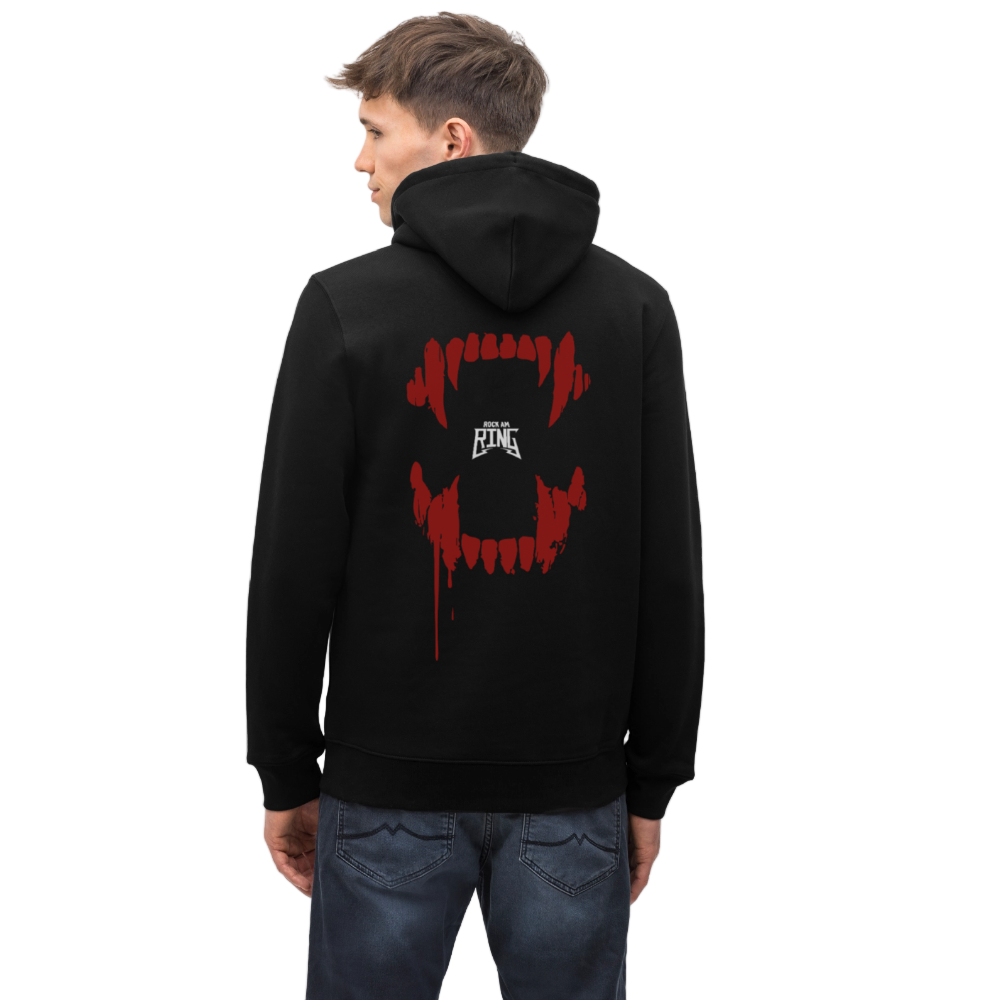 Vampire Bite - Unisex Organic Hoodie - Schwarz