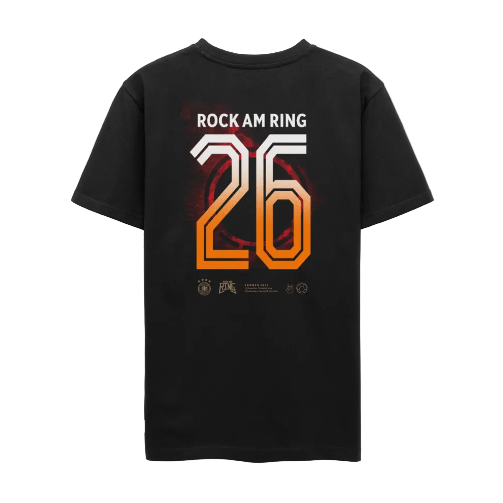 Kickoff 26 - schwarzes Unisex T-Shirt - Schwarz