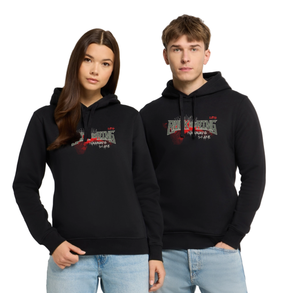 Rebelmas - Organic Unisex Hoodie - Schwarz