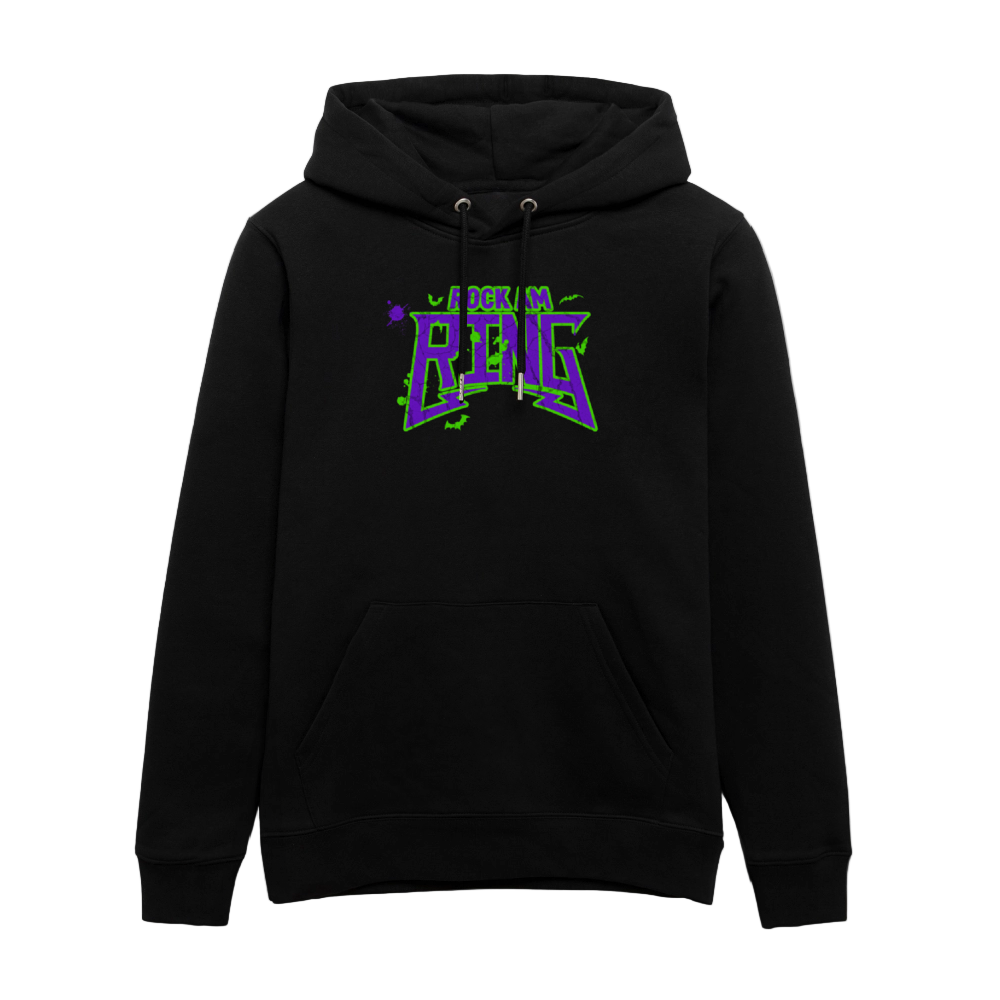 The Ring Is Watching You - Unisex Organic Hoodie - Schwarz