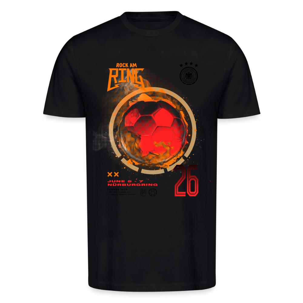 Kickoff 2026 - schwarzes Unisex Organic T-Shirt - Schwarz