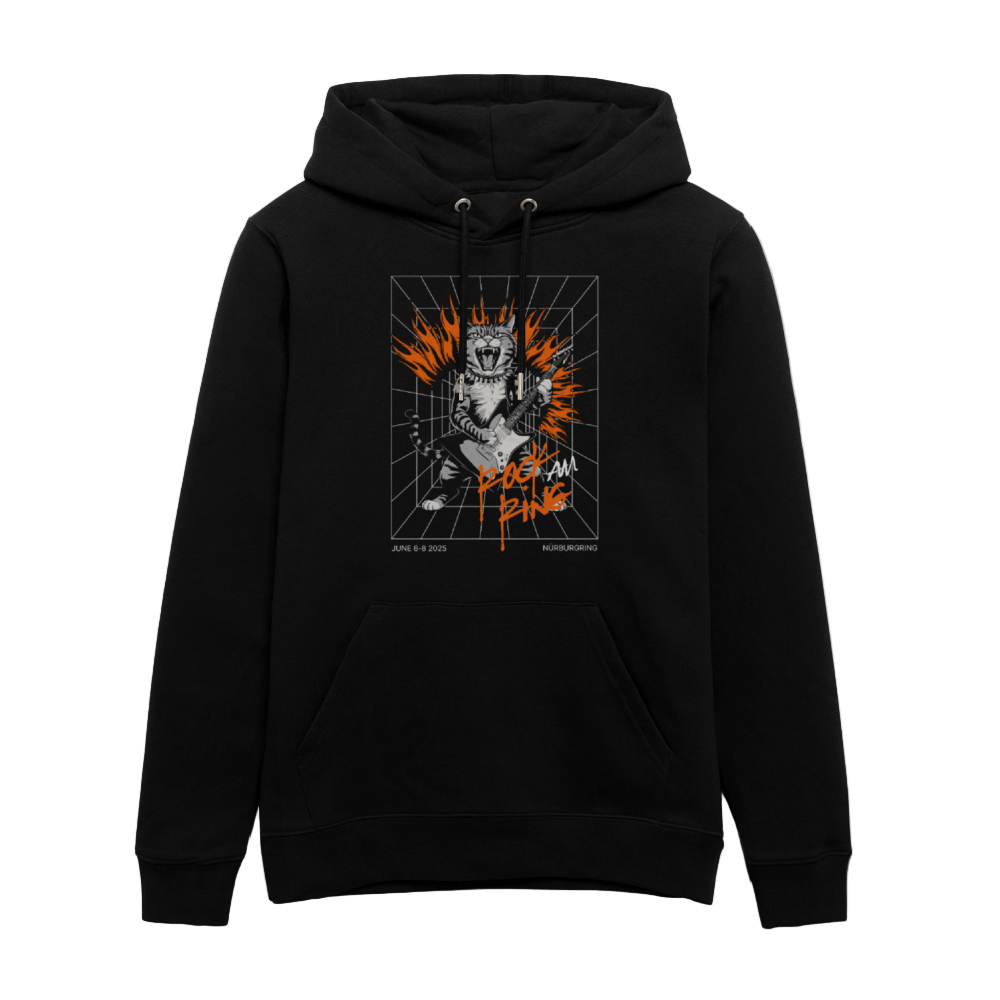 Metal Cat - Unisex Hoodie - Schwarz