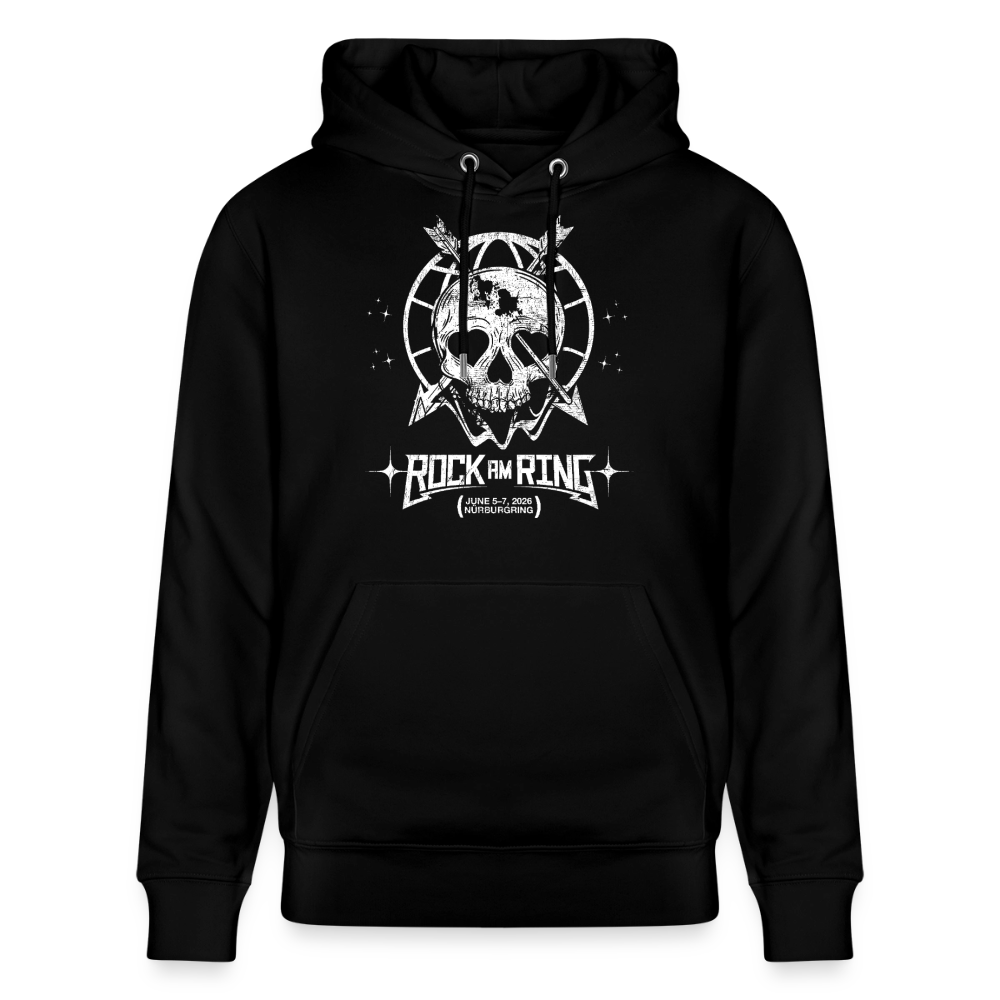 Space Skull - Line Up 2026 Unisex Organic Hoodie - Schwarz