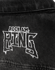 Rockkutte - Denim Weste mit Stick und Patch