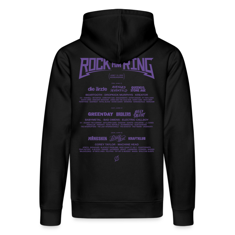Rock Attack - Unisex Line Up Hoodie 2024