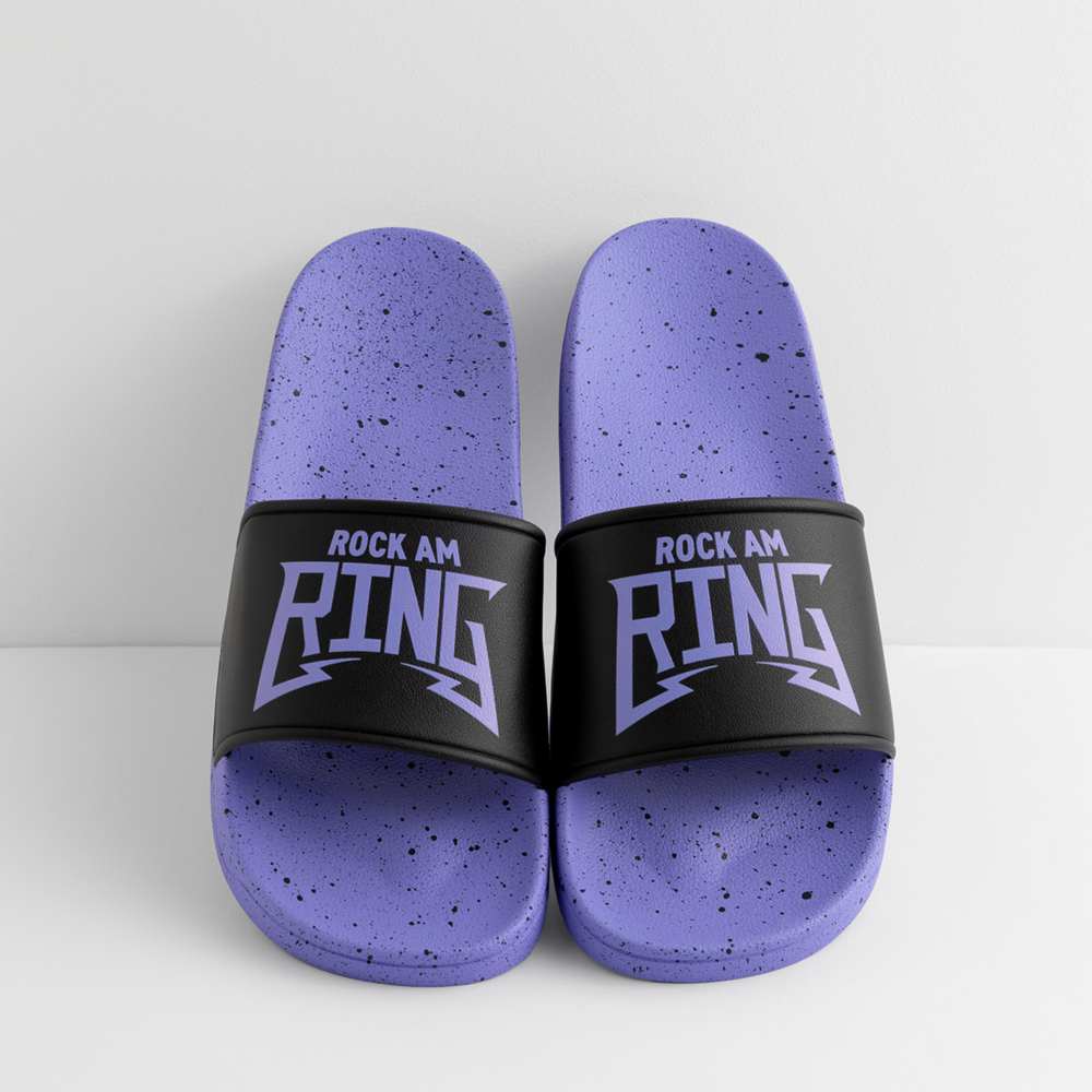 Slippers - Violett/Schwarz